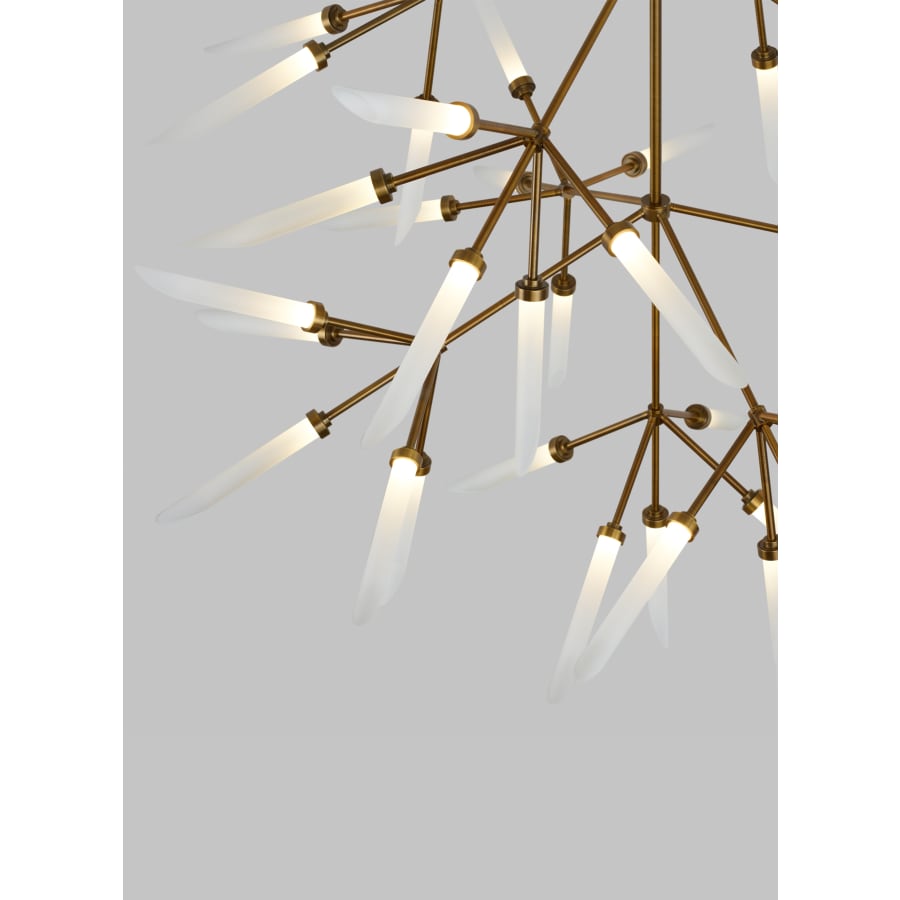 Visual Comfort Spur 45 Light 42" Wide LED Abstract Chandelier