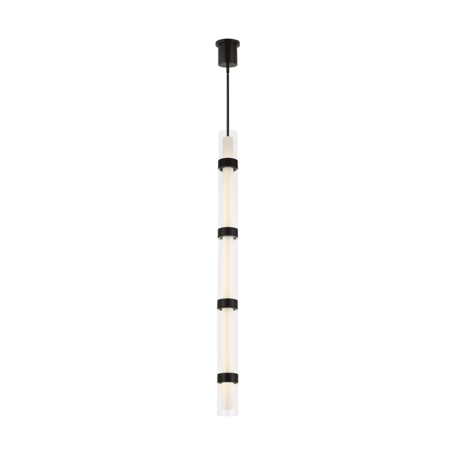 Visual Comfort Wit Single Light 4" Wide LED Mini Pendant - 5 Glass
