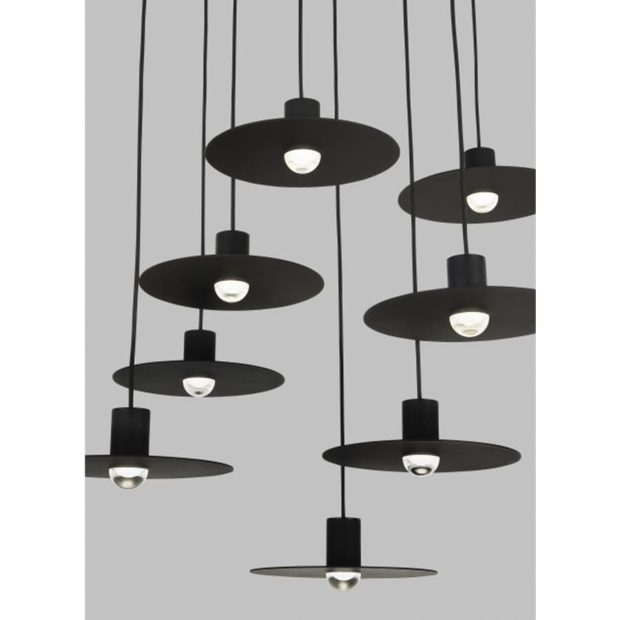 Visual Comfort Eaves 8 Light 16" Wide LED Chandelier