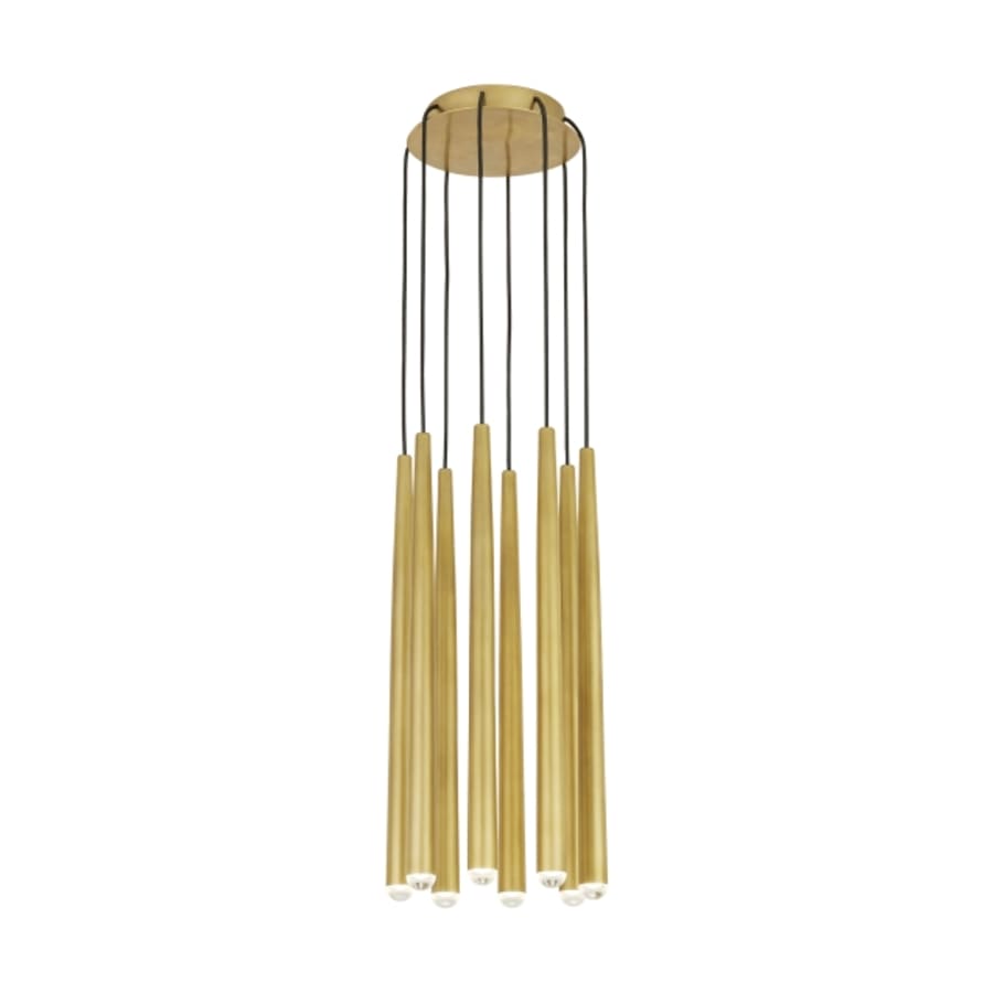 Visual Comfort Pylon 44" Wide Crystal Chandelier