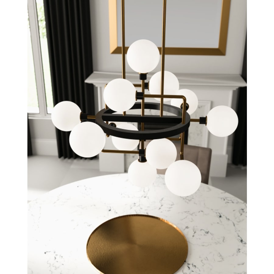 Visual Comfort Viaggio 12 Light 30-3/16" Wide LED Chandelier