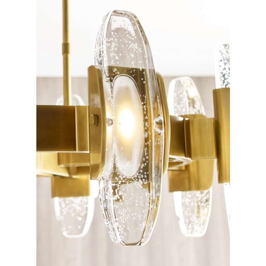 Visual Comfort Wythe 8 Light 40" Wide LED Chandelier