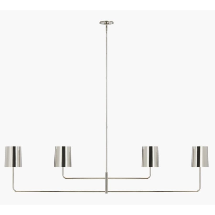Visual Comfort Go Lightly 70" Wide 4 Light Linear Chandelier
