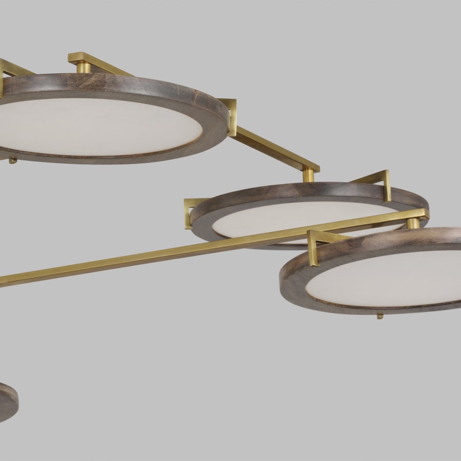 Visual Comfort Shuffle 29" Wide LED Chandelier
