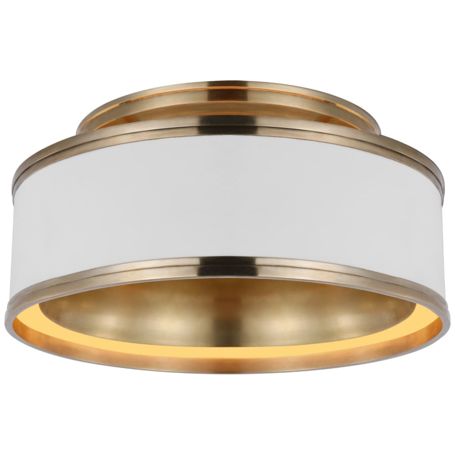 Visual Comfort Connery 14" Wide LED Flush Mount Drum Ceiling Fixture