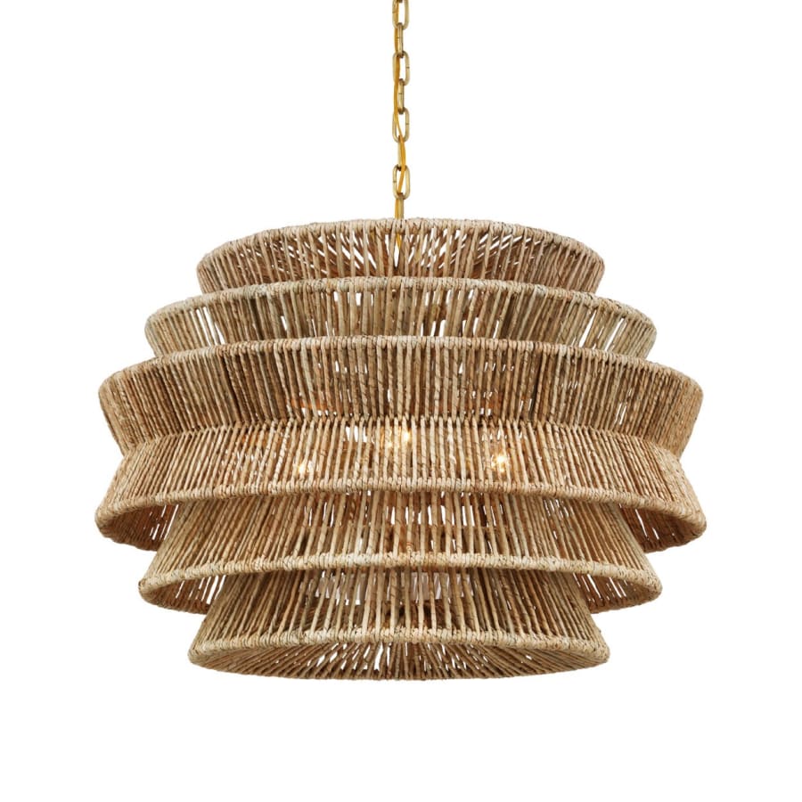 Visual Comfort Antigua 3 Light 30" Wide Pendant