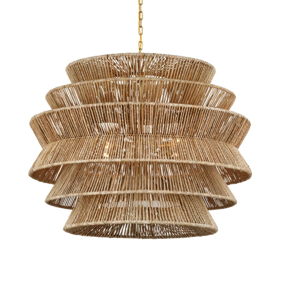 Visual Comfort Antigua 4 Light 42" Wide Pendant