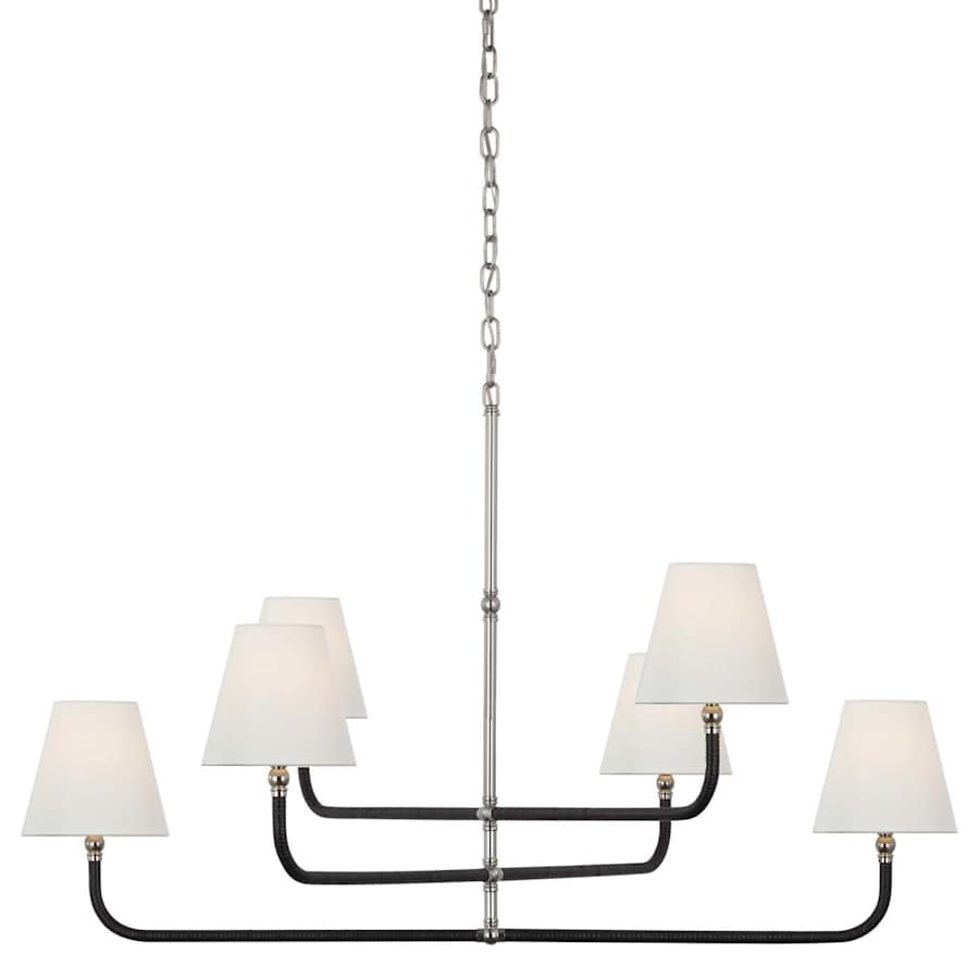 Visual Comfort Basden 6 Light 46" Wide Chandelier