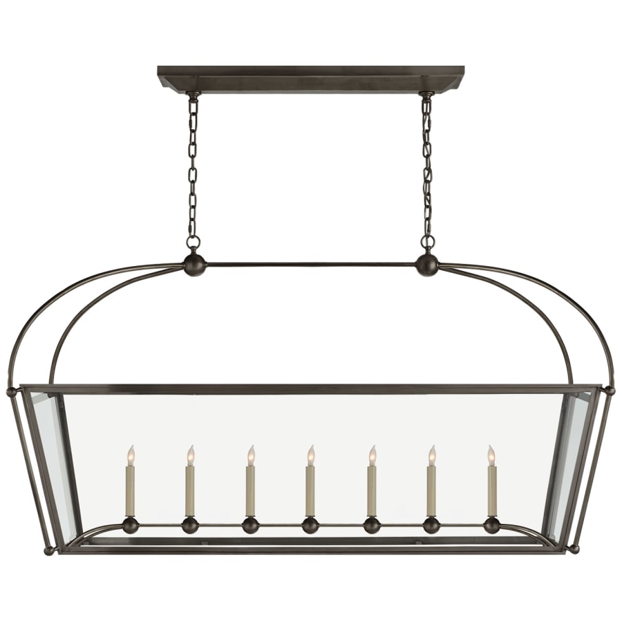Visual Comfort Riverside 7 Light 54" Wide Linear Chandelier