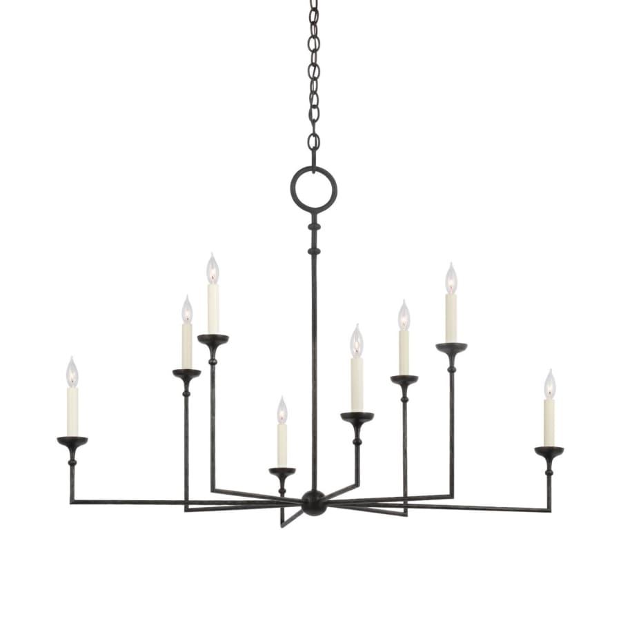Visual Comfort Rowen 8 Light 52" Wide Candle Style Chandelier
