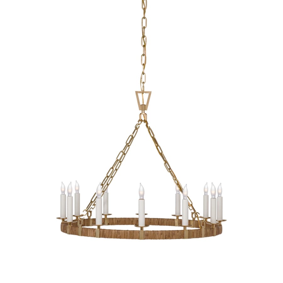 Visual Comfort Darlana 12 Light 30" Wide Candle Style Chandelier