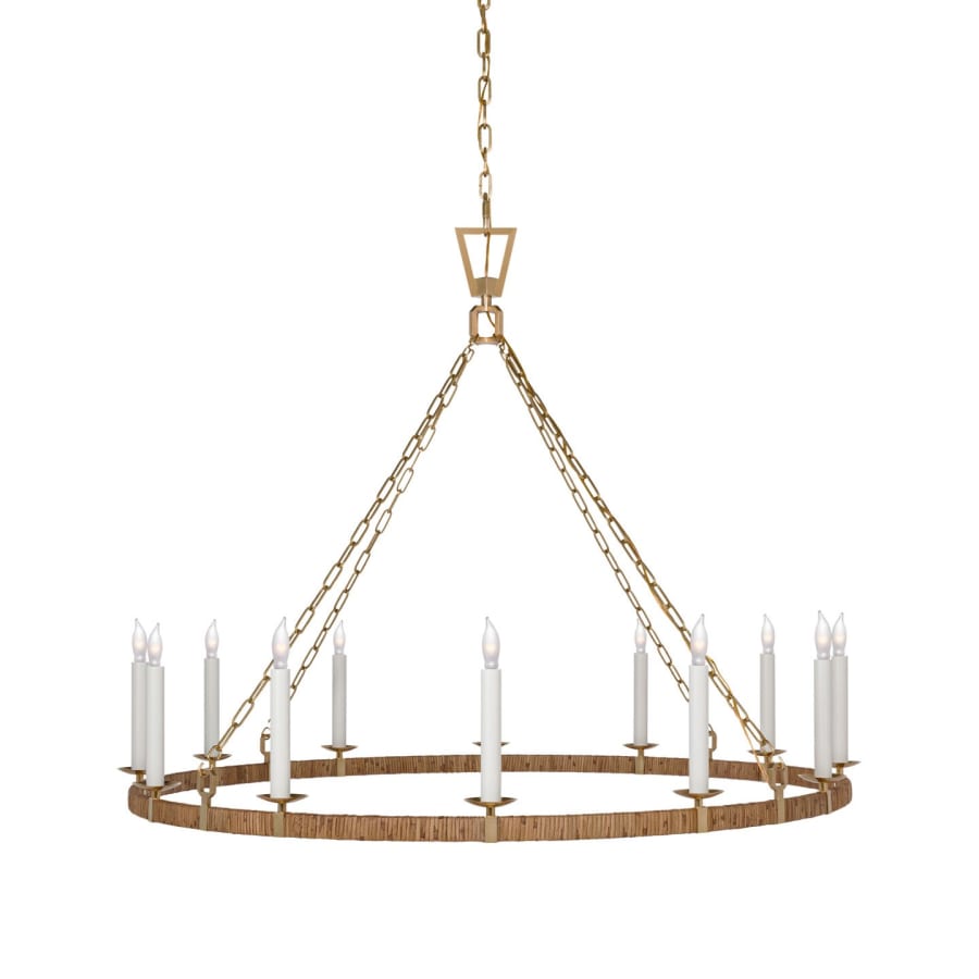 Visual Comfort Darlana 12 Light 50" Wide Candle Style Chandelier