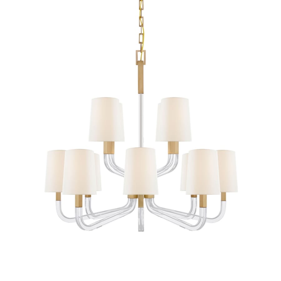 Visual Comfort Reagan 12 Light 37" Wide Chandelier