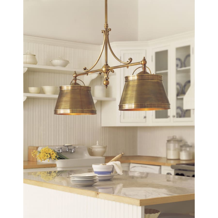 Visual Comfort Sloane 54" Shaded Chandelier by E. F. Chapman