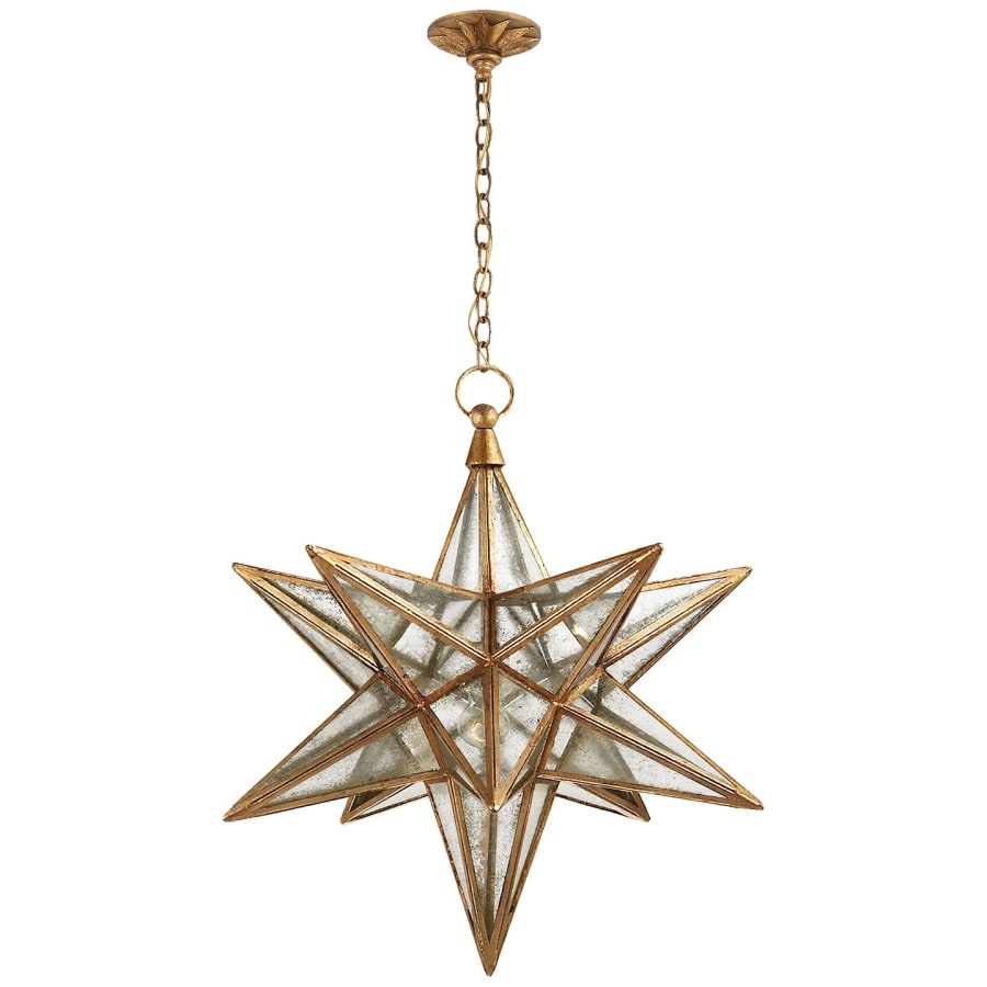 Visual Comfort Moravian Star 33" Large Star Lantern by E. F. Chapman