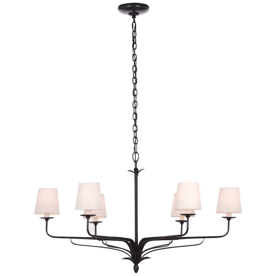 Visual Comfort Amalfi 6 Light 41" Wide Chandelier