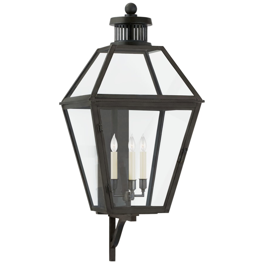 Visual Comfort Stratford 3 Light 41" Tall Wall Sconce