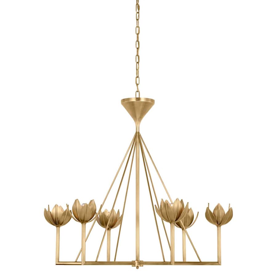 Visual Comfort Alberto 6 Light 39" Wide Chandelier