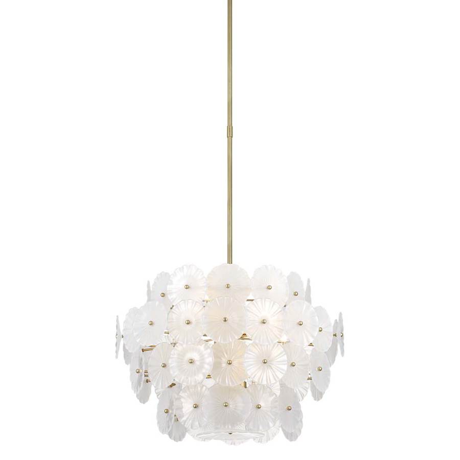 Visual Comfort Gianna 12 Light 24" Wide Waterfall Chandelier