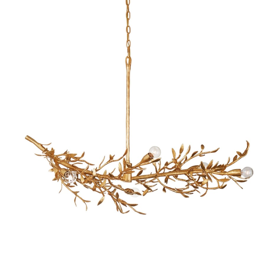 Visual Comfort Mandeville 6 Light 42" Wide Linear Chandelier