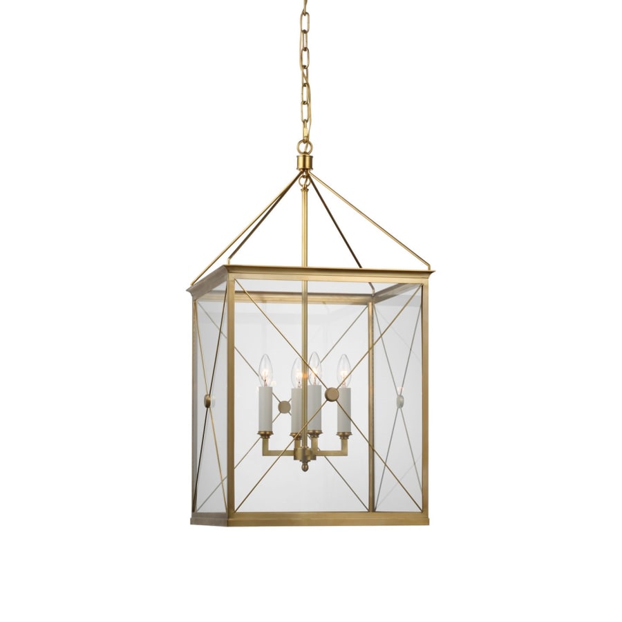 Visual Comfort Rossi 4 Light 18" Wide Lantern Chandelier