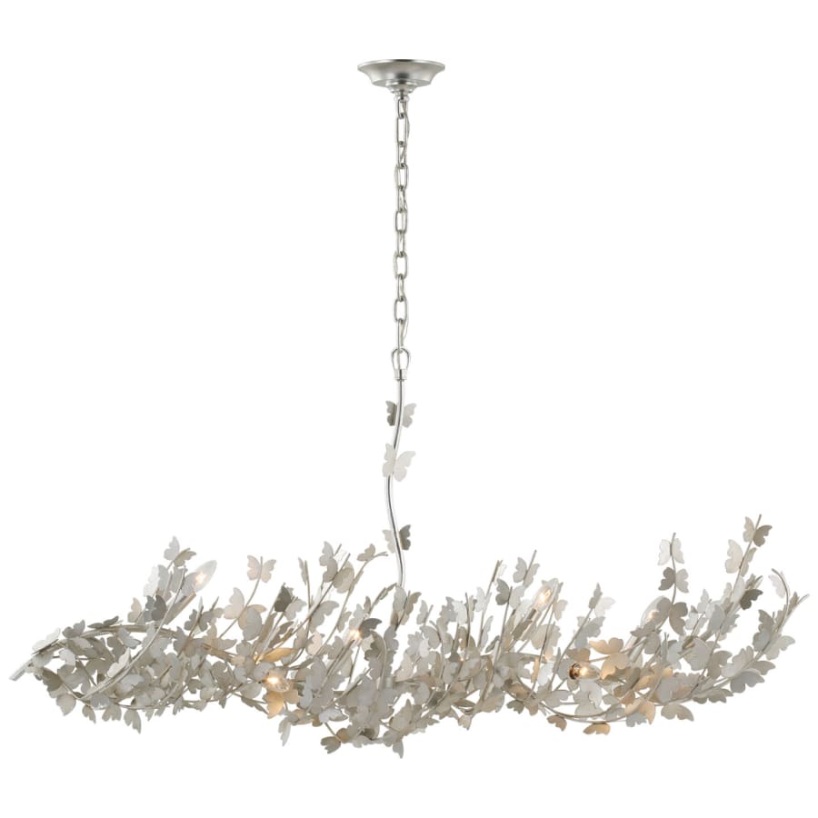 Visual Comfort Farfalle 7 Light 55" Wide Abstract Linear Chandelier