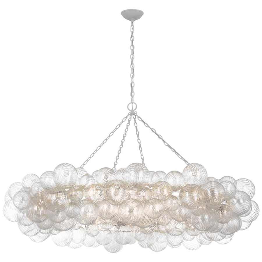Visual Comfort Talia 16 Light 63" Wide Ring Chandelier