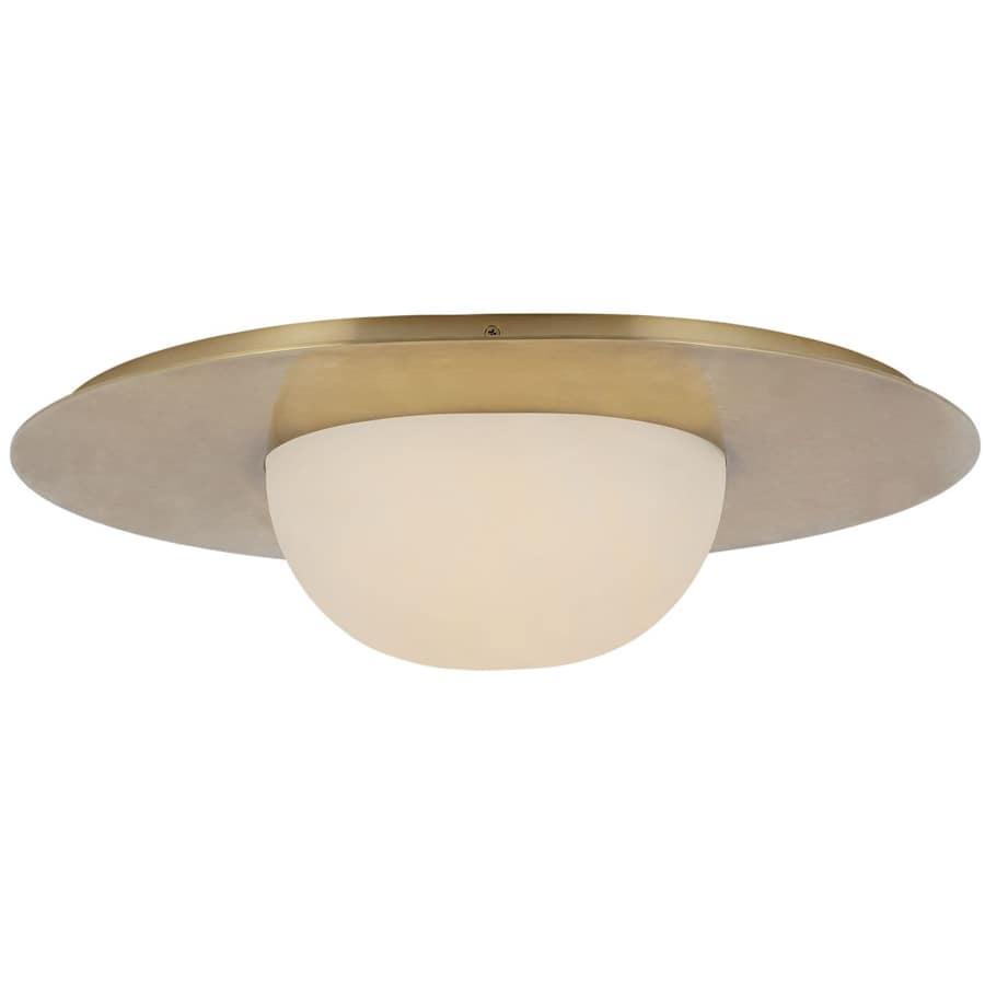 Visual Comfort Fosse 21" Wide LED Flush Mount Bowl Ceiling Fixture
