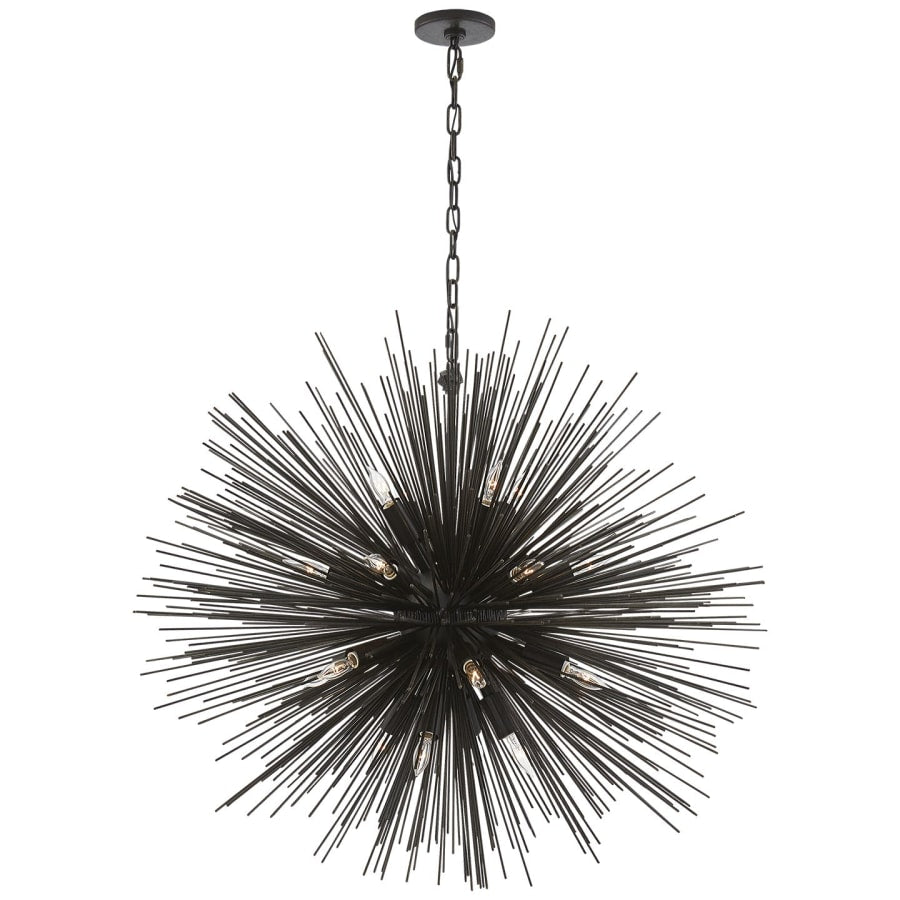 Visual Comfort Strada 40" Sputnik Style Chandelier by Kelly Wearstler