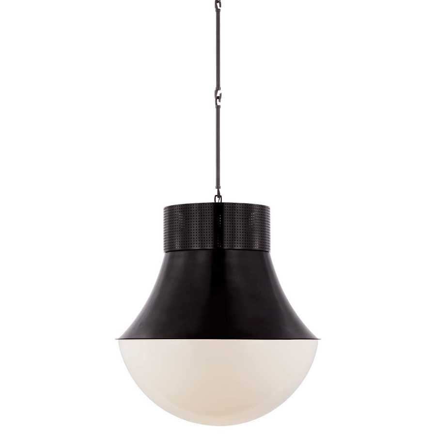 Visual Comfort Precision 24" Wide LED Suspension Pendant