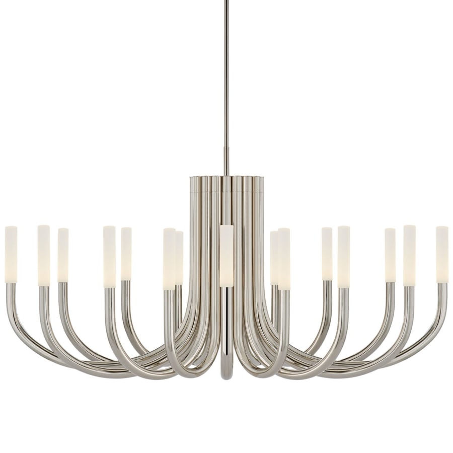 Visual Comfort Rousseau 50" Wide LED Crystal Chandelier