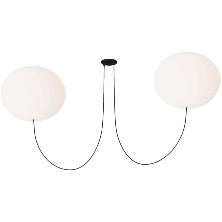 Visual Comfort Helium 54" Wide LED Globe Chandelier - 2700K, 90 CRI, 1600 Lumens