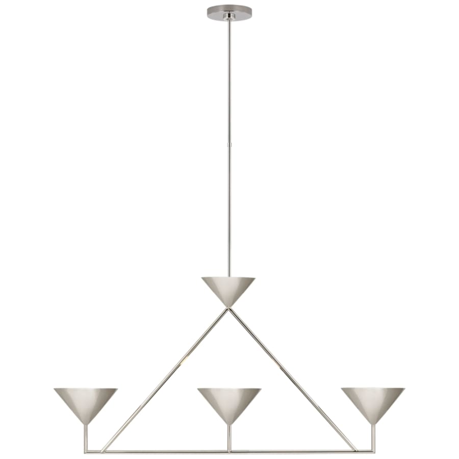 Visual Comfort Orsay 3 Light 44" Wide LED Linear Chandelier
