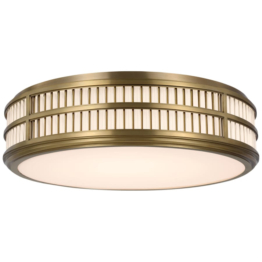 Visual Comfort Perren 24" Wide LED Flush Mount Drum Ceiling Fixture