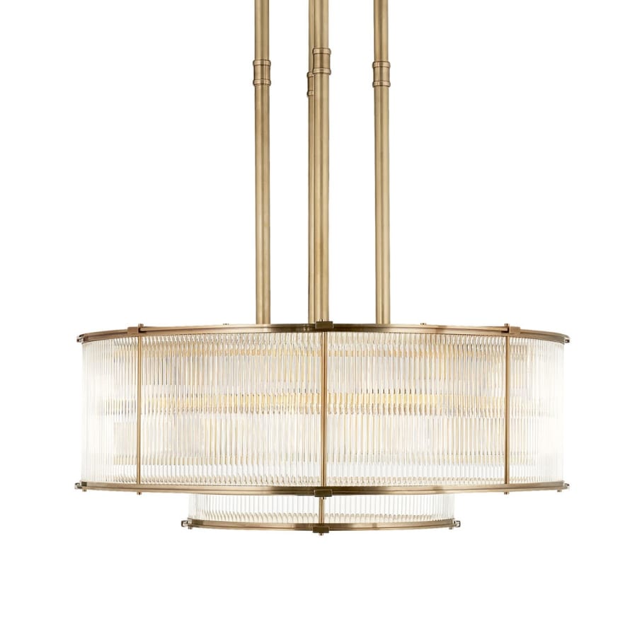 Visual Comfort Allen 20 Light 32" Wide Drum Chandelier