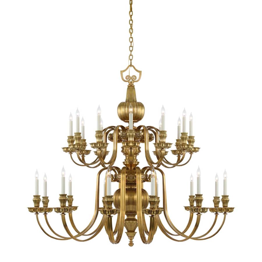 Visual Comfort Falaise 24 Light 66" Wide Taper Candle Style Chandelier