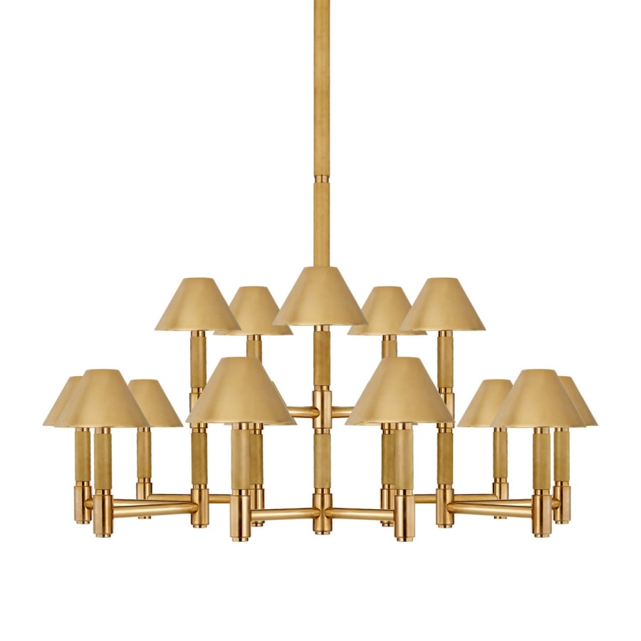 Visual Comfort Barrett 15 Light 44" Wide Chandelier