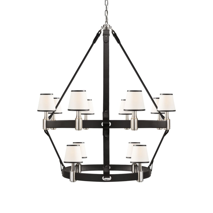 Visual Comfort Riley 12 Light 48" Wide Chandelier