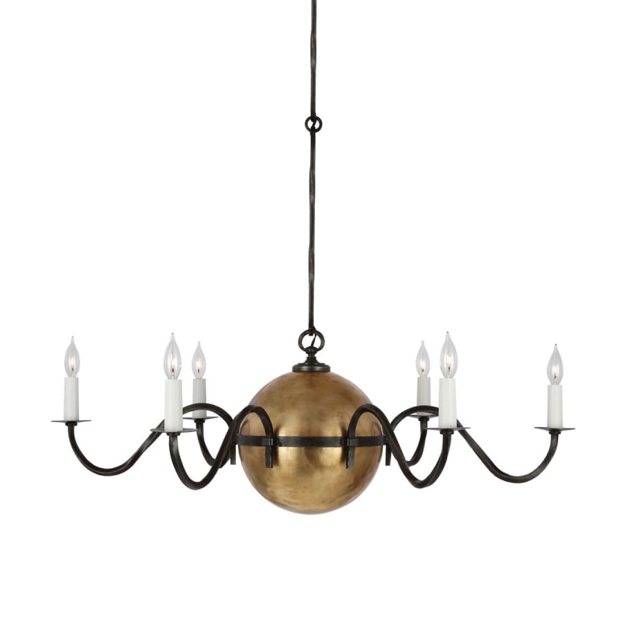 Visual Comfort Ancram 6 Light 41" Wide Candle Style Chandelier