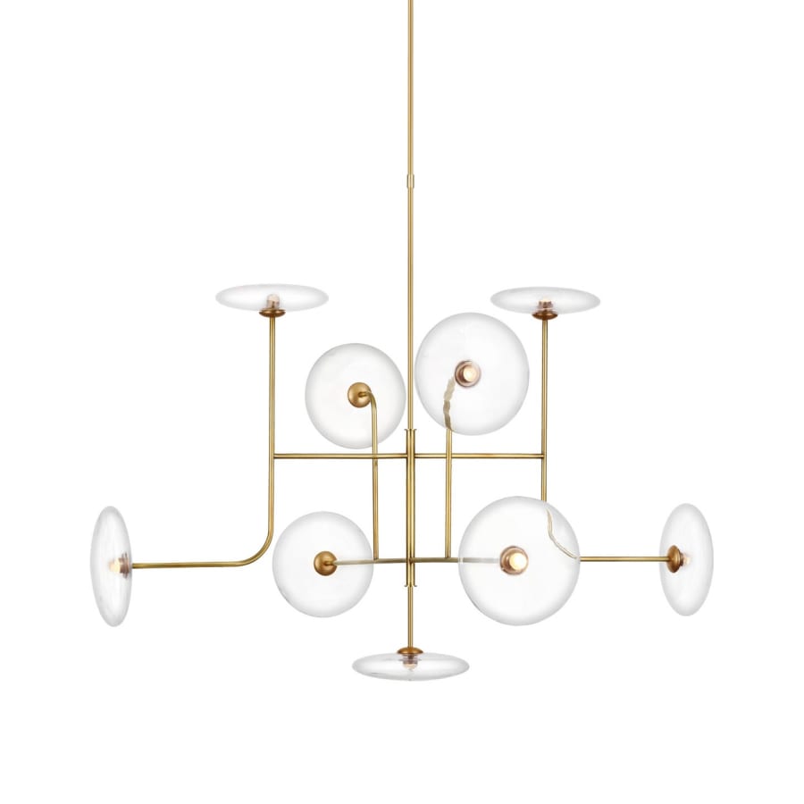 Visual Comfort Calvino 42" Wide LED Abstract Chandelier