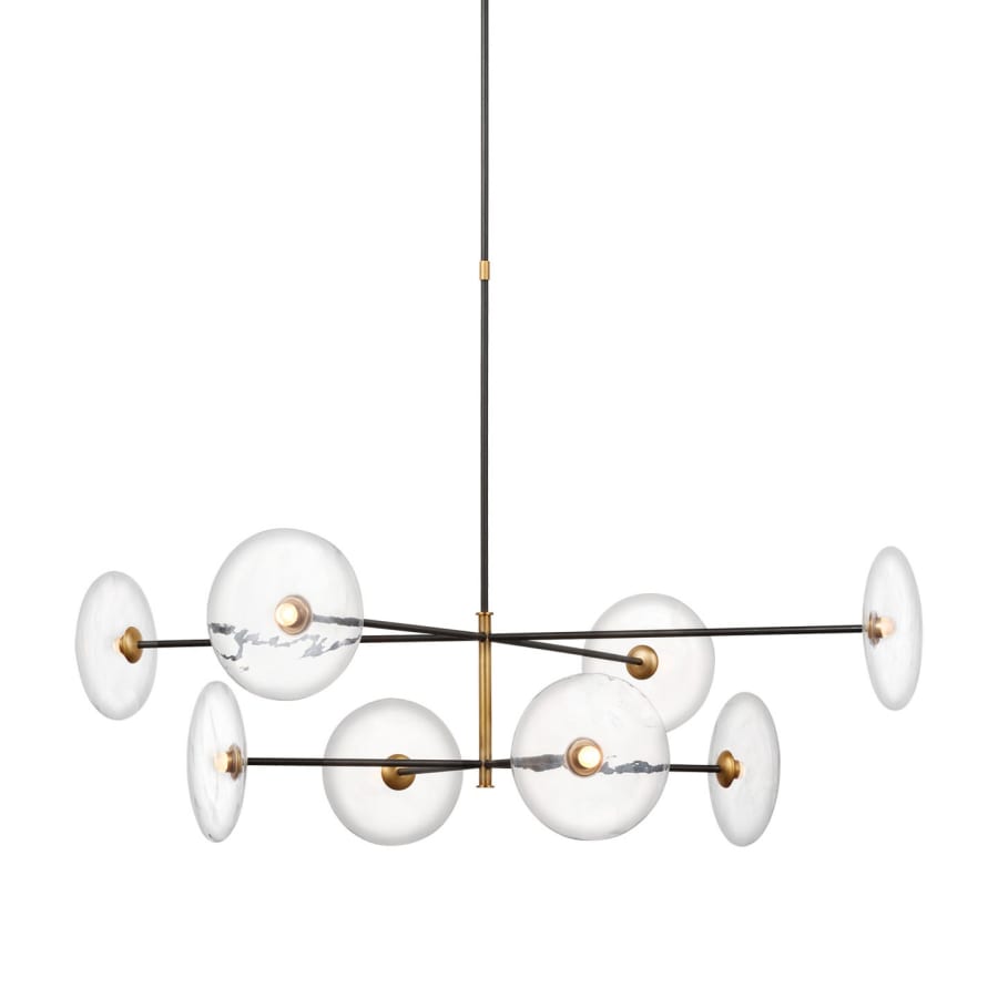 Visual Comfort Calvino 42" Wide LED Abstract Chandelier