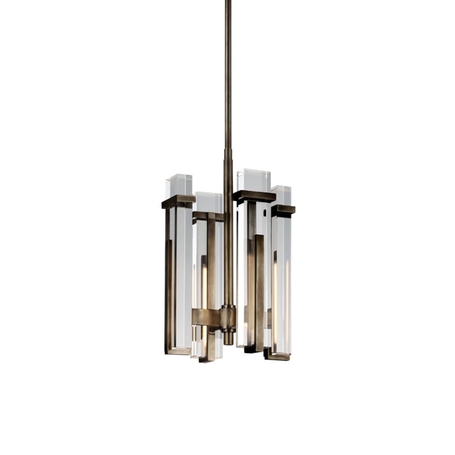 Visual Comfort Malik 12" Wide LED Crystal Chandelier