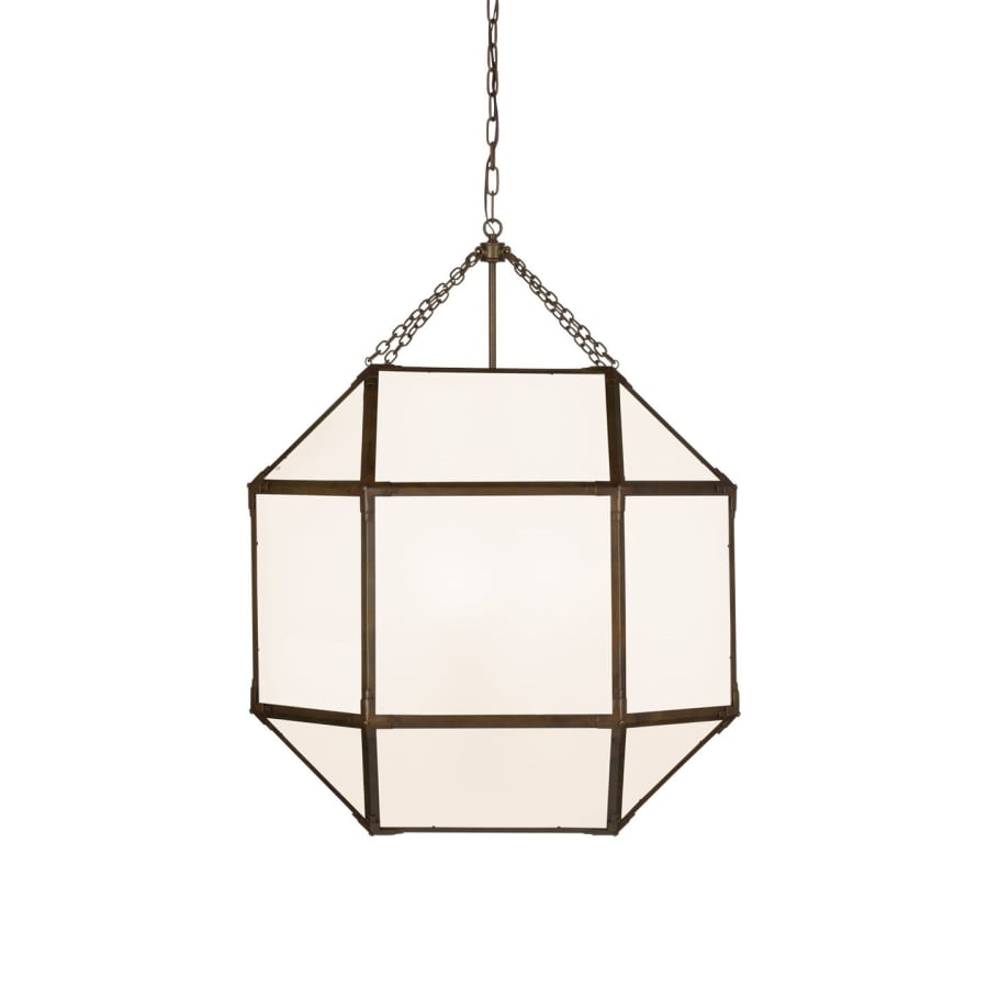 Visual Comfort Morris 6 Light 31" Wide Lantern Chandelier