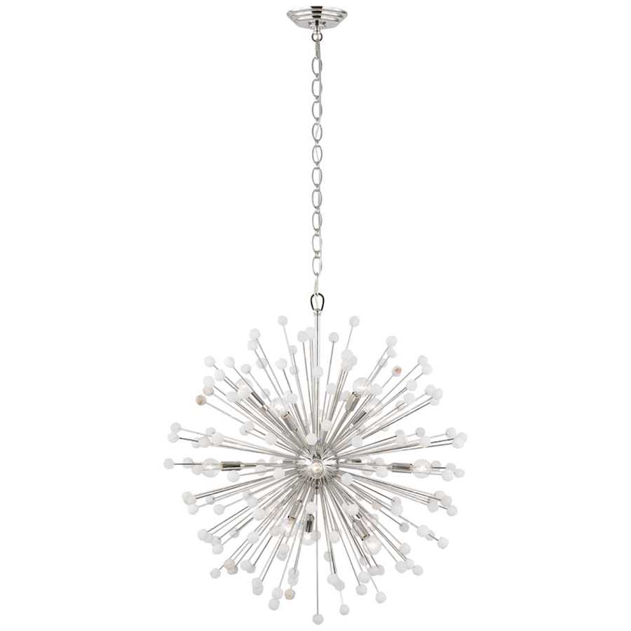 Visual Comfort Lys 15 Light 32" Wide Abstract Sputnik Chandelier