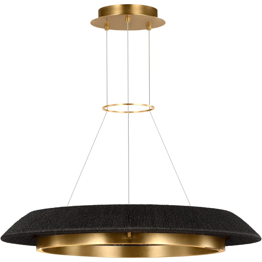 Visual Comfort Noa 33" Wide Ring Chandelier