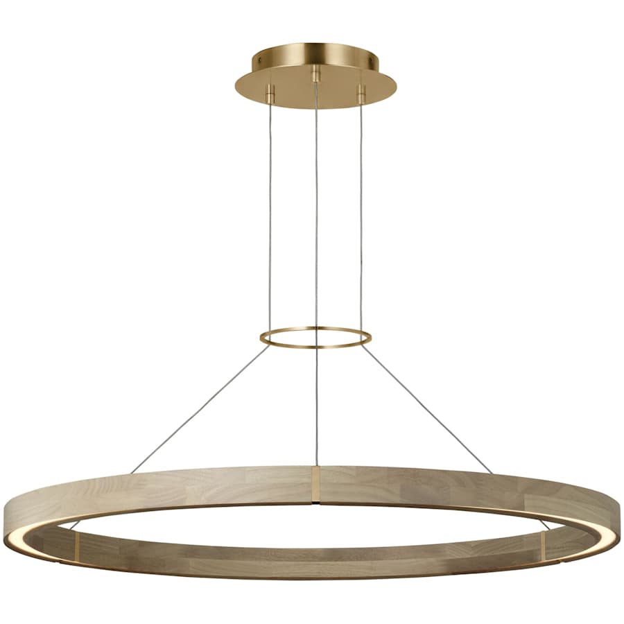 Visual Comfort Ashok 49" Wide LED Ring Chandelier