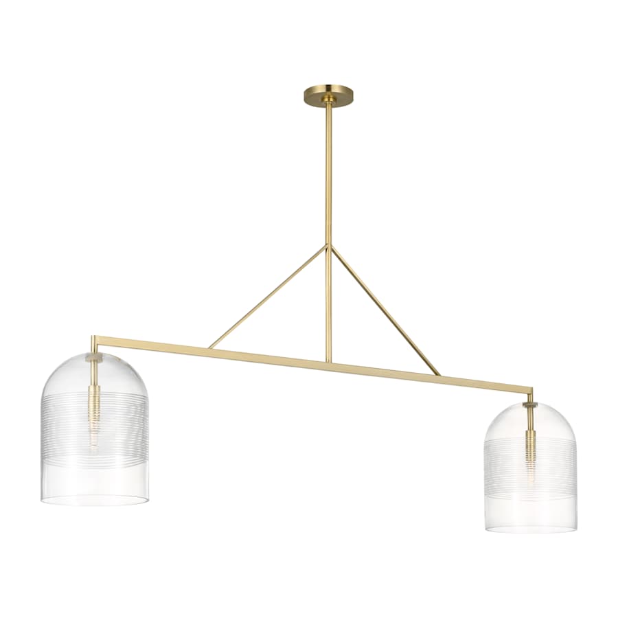 Visual Comfort Leano 2 Light 10" Wide Chandelier