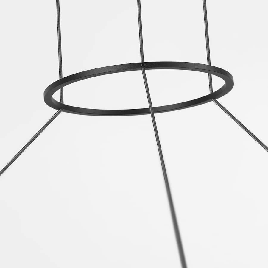 Visual Comfort Grace 48" Wide LED Ring Outdoor Chandelier