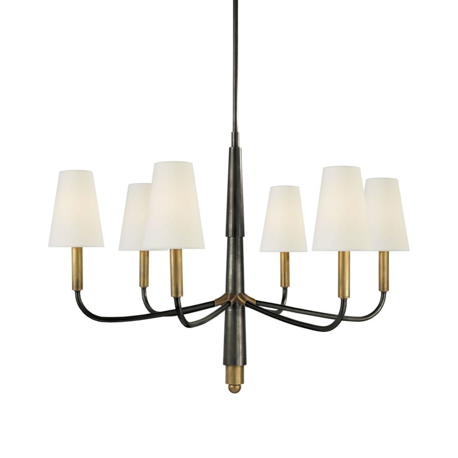 Visual Comfort Farlane 6 Light 34" Wide Chandelier