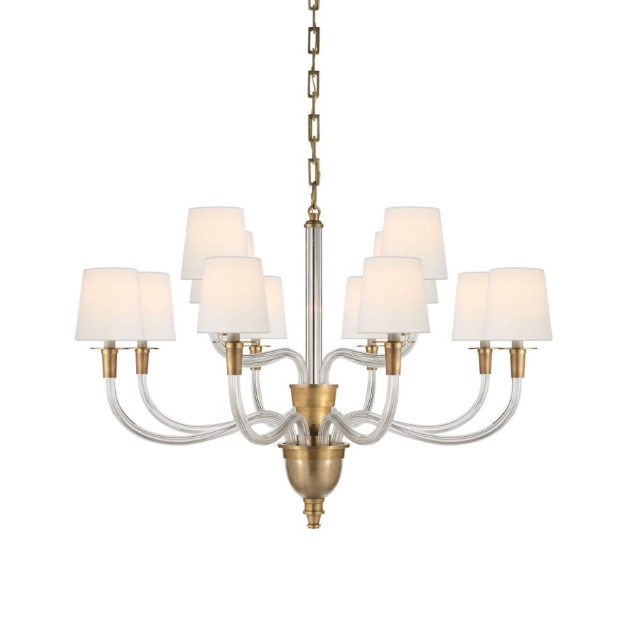 Visual Comfort Vivian 12 Light 36" Wide Chandelier